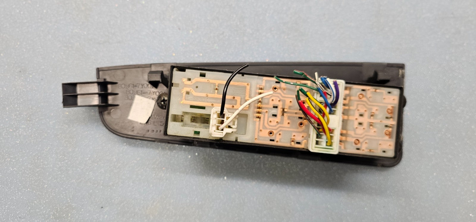 🔥04-08 Maxima Front Left Driver Master Power Window Switch Assembly Black