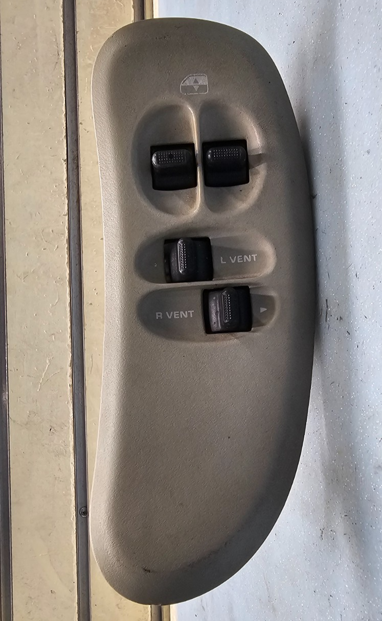 🔥01-07 Caravan Town Country Front Left Driver Window Door Lock Switch GRAY