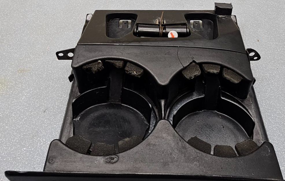 🔥94-97 Dodge Ram Truck  Center Dash Pull Out Cup Drink Holder  Assembly  Black