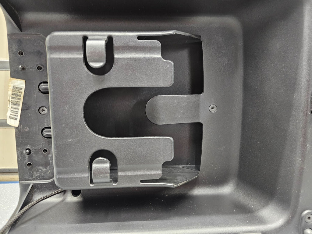 04-08 FORD F150 LARIAT FLOOR CENTER CONSOLE COLUMN SHIFT ARM REST LID TOP BLACK