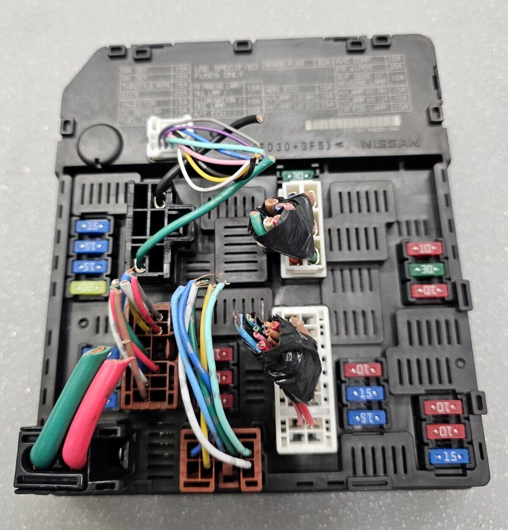 🔥08-13 Nissan Rogue Sentra Fuse Box IPDM Power Module Unit Relay Block Control