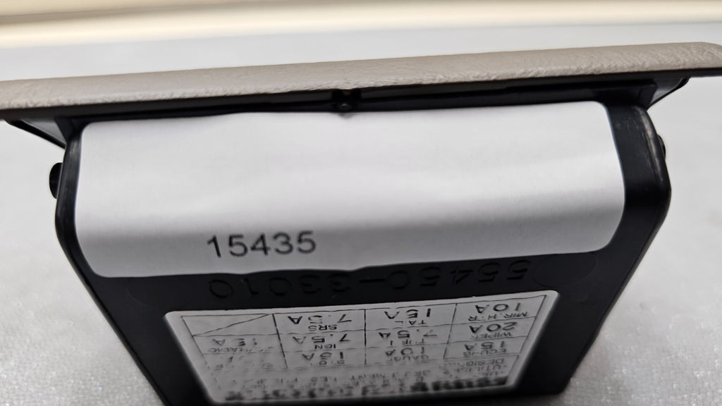 🔥92-96 Toyota Camry Coin Tray Fuse Box Cover Holder Insert DK TAN OEM