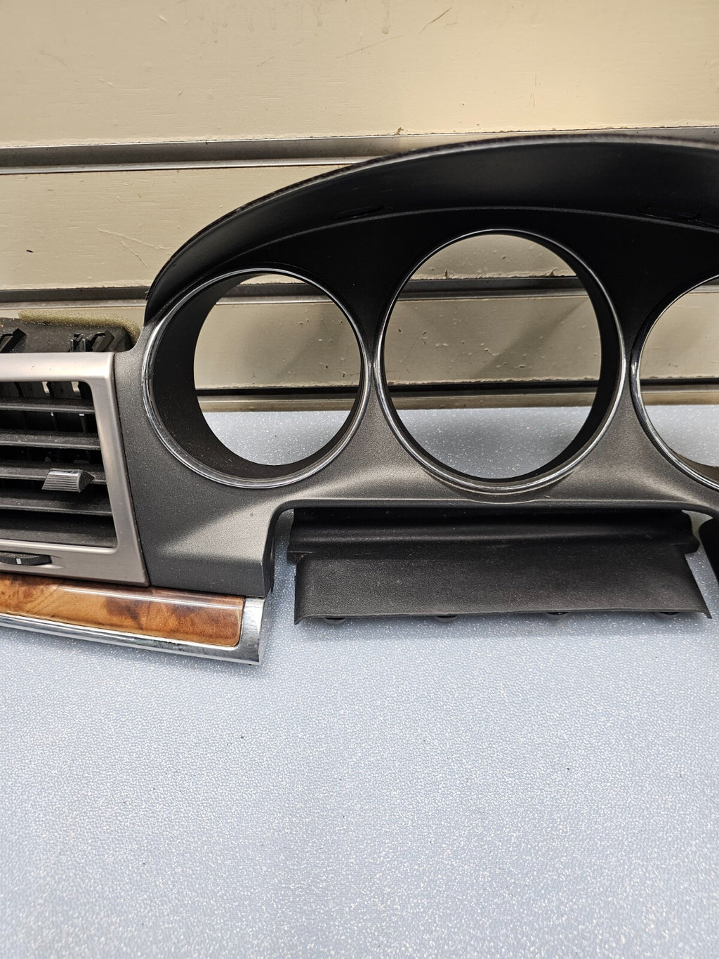 🔥10-12 Lincoln MKZ Dash Speedometer Instrument Cluster Bezel Trim Panel Black