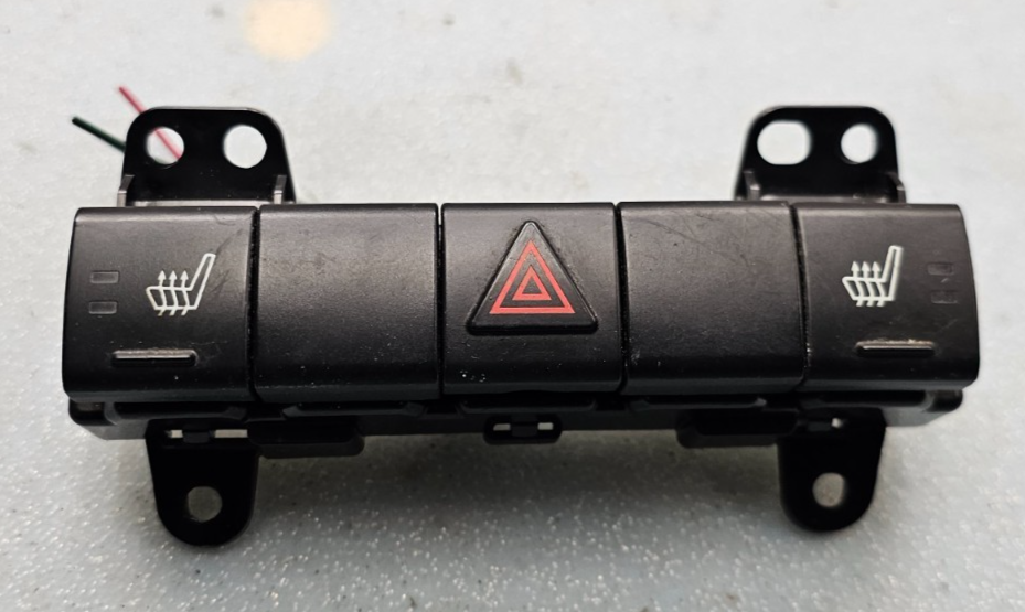 🔥07-09 Dodge Caliber Dodge Hazard Light Dash Flasher Switch Button Black