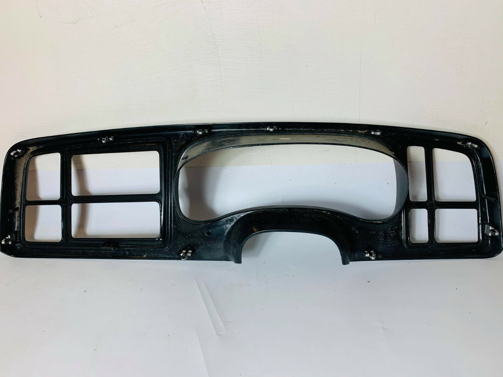 🔥99-02 CHEVY GMC Instrument Cluster Speedo Dash Trim Panel Radio Bezel GRAY C4