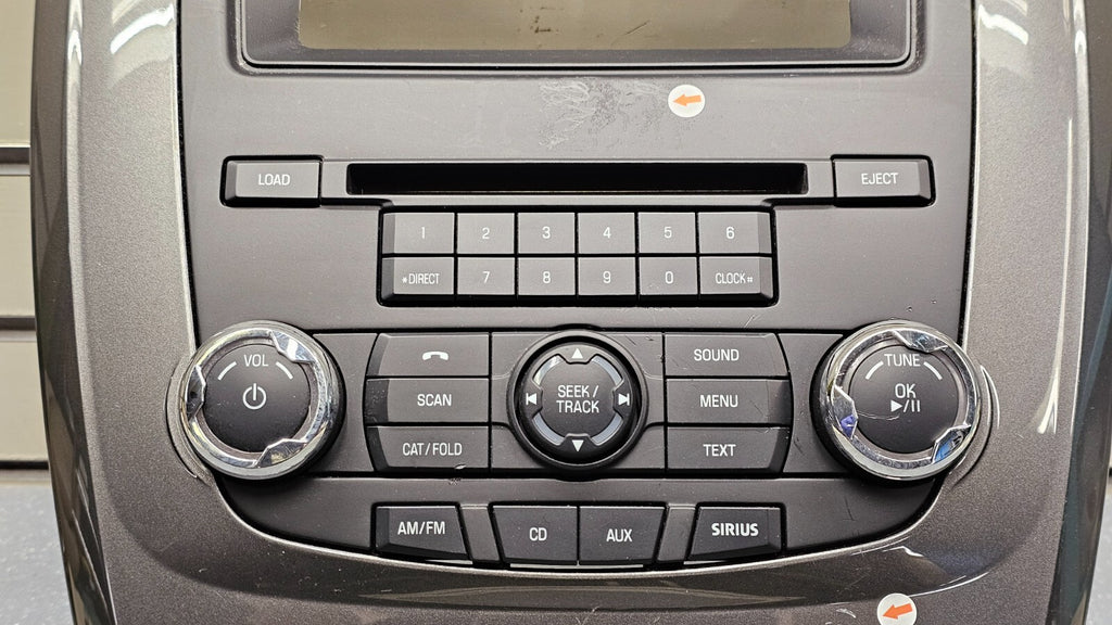 🔥10-12 Fusion Milan AM FM Radio Stereo Climate Control Trim Panel Bezel Gray