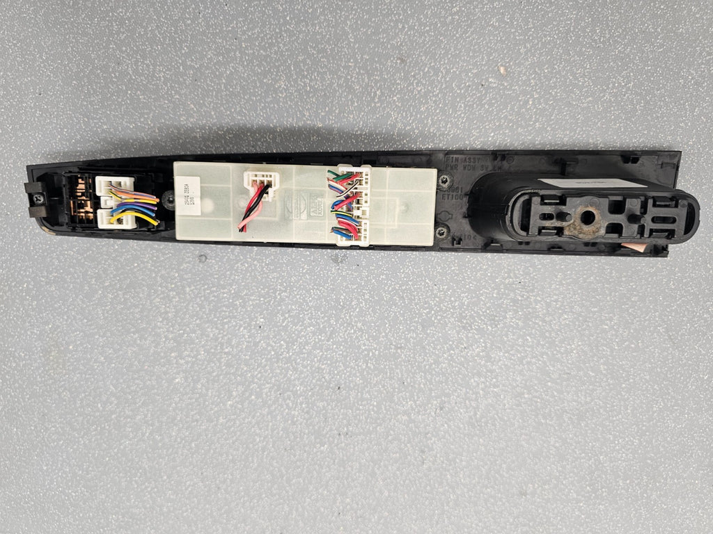 07-10 Nissan Sentra Front Left Driver Master Power Window Switch Assembly Black