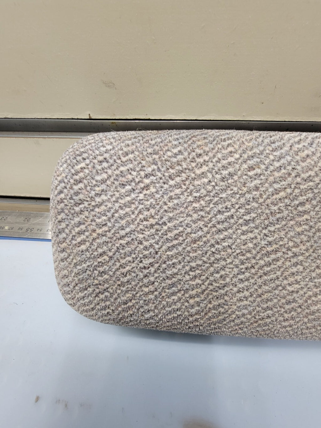 🔥96-00 Honda Civic Armrest Center Console Compartment Lid Gray Cloth