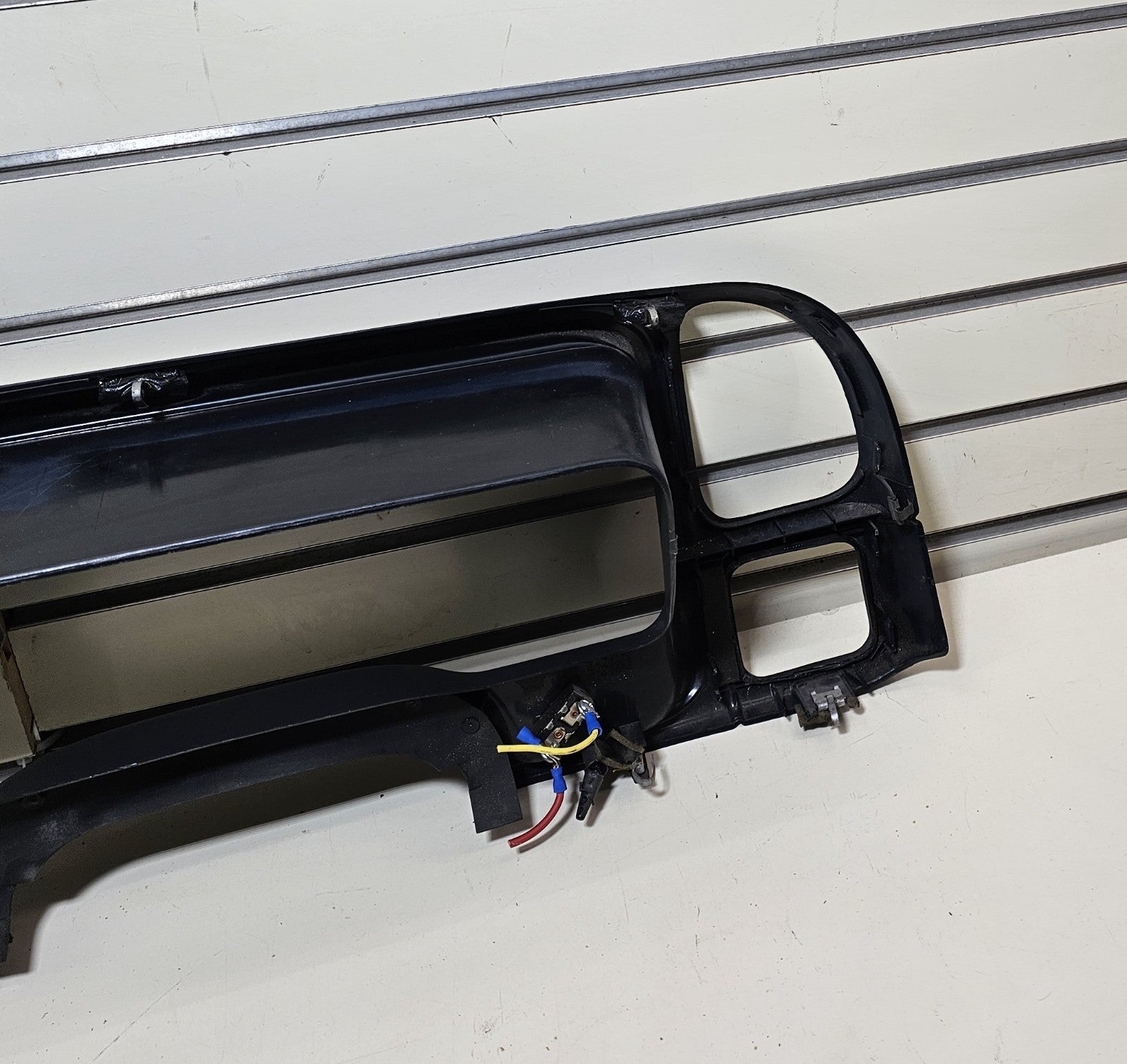 95-99 CHEVY GMC TRUCK SILVERADO CK Cluster Gauge Speedo Dash Bezel Black