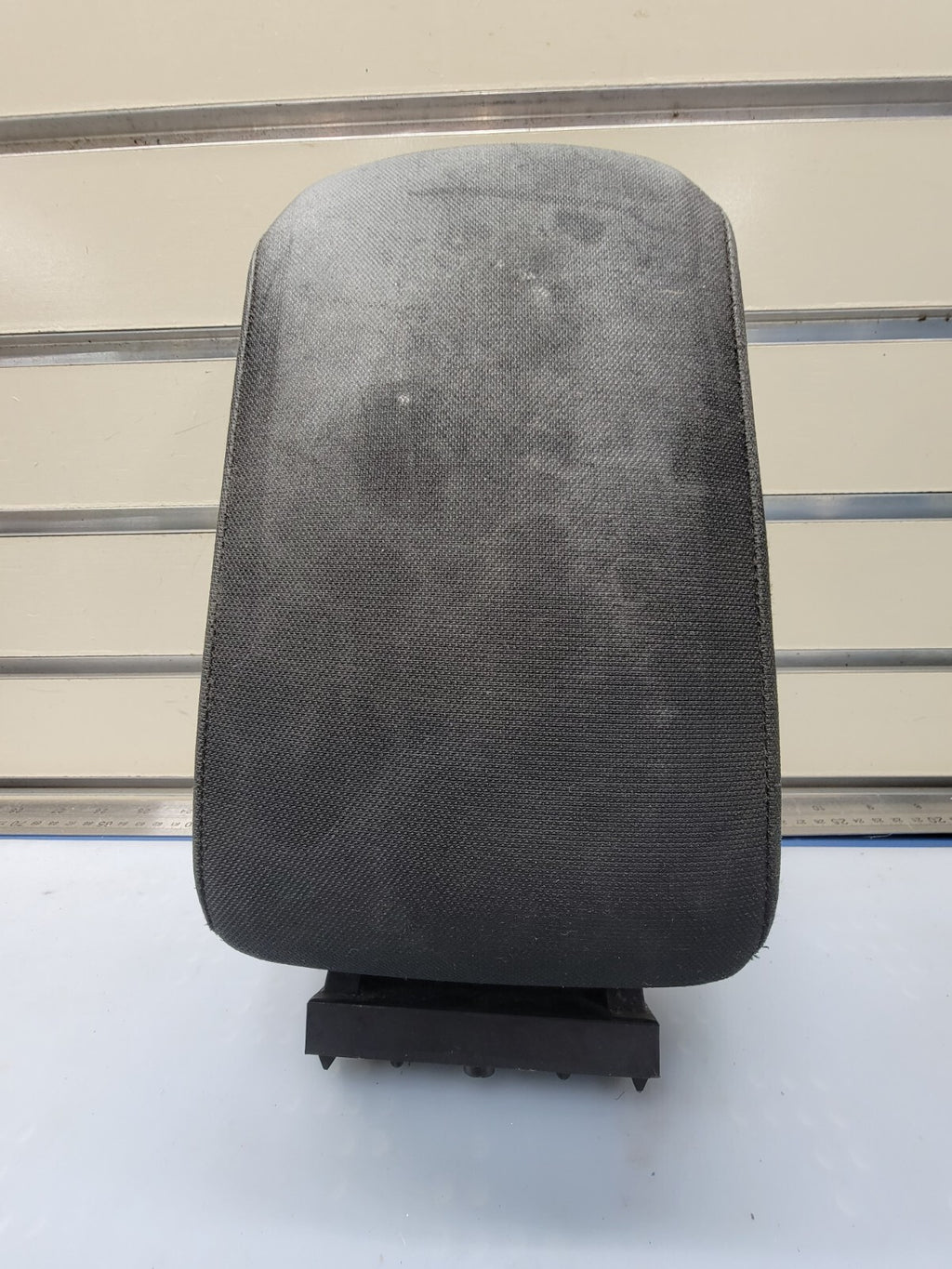 🔥2008-2017 Mitsubishi Lancer Armrest Center Console Arm Rest Lid Black Cloth