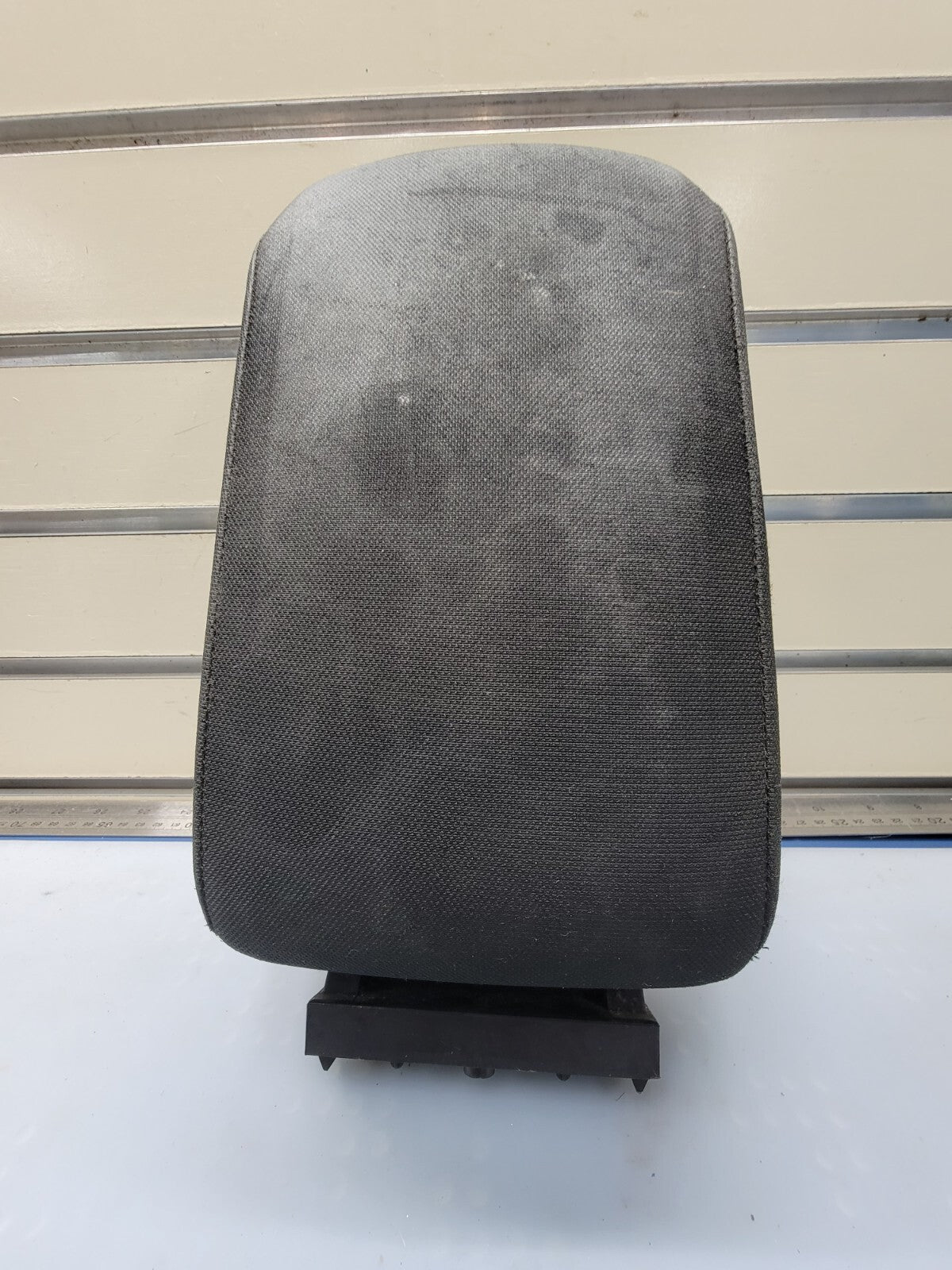 🔥2008-2017 Mitsubishi Lancer Armrest Center Console Arm Rest Lid Black Cloth