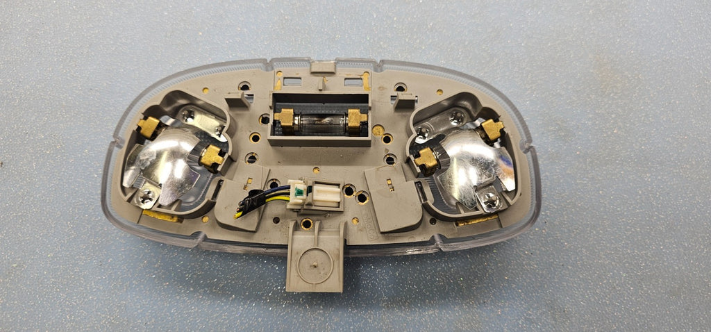 🔥06-10 FORD F150 F250 F350 FUSION OVERHEAD CONSOLE DOME LIGHT LAMP CORE GRAY