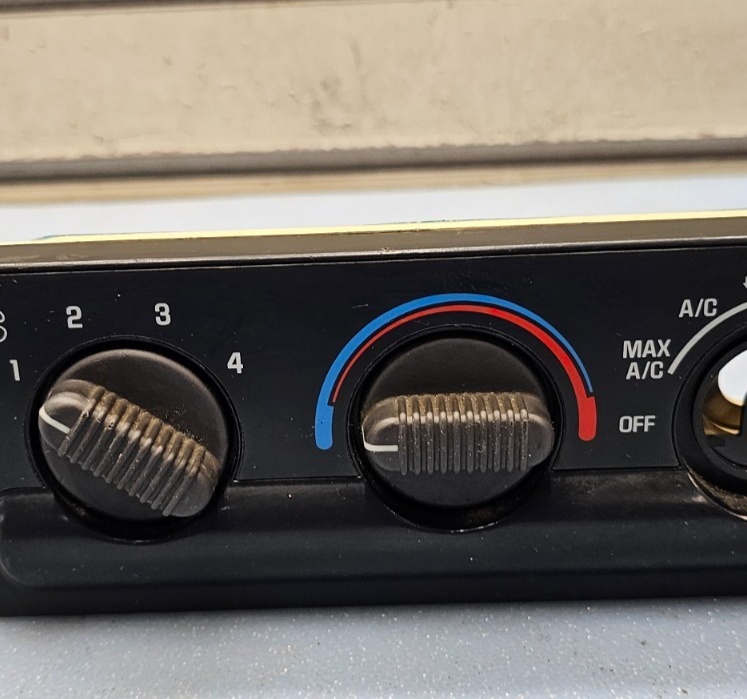 🔥98-05 Blazer Jimmy Bravada Dash A/C Climate Temperature Heater Control Black