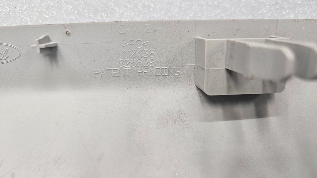 🔥04-08 Ford F-150 F150 Overhead Compartment Filler Trim Sliding Rails Gray OEM