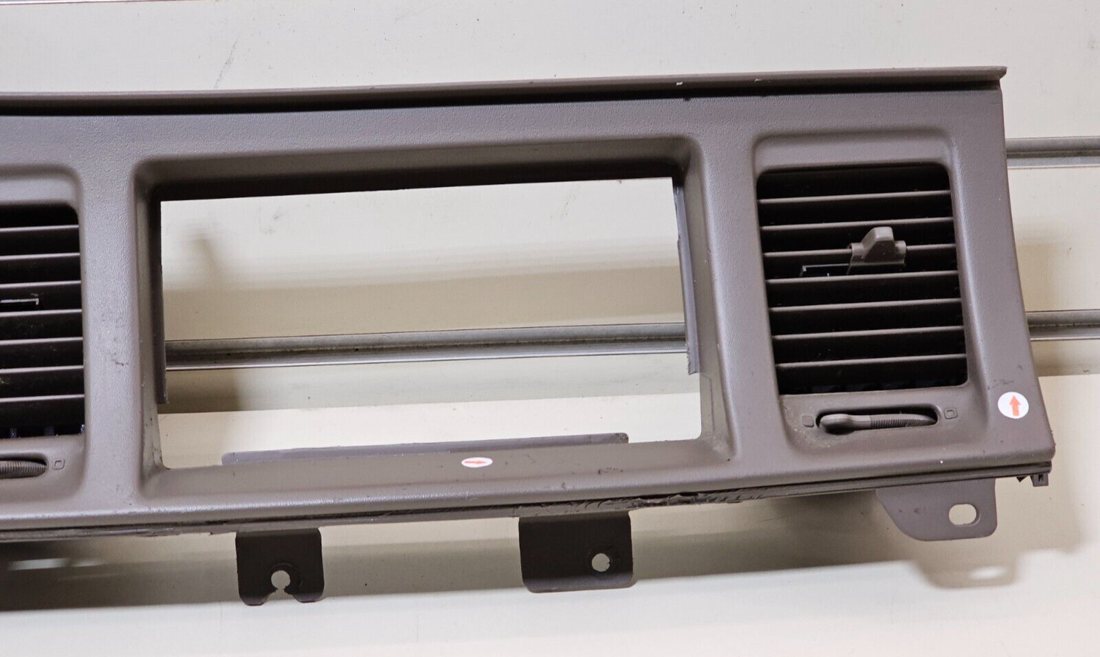 🔥95-97 Town Car Dash Speedometer Instrument Cluster Radio Bezel Panel DK GRAY