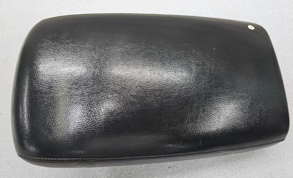 🔥09-14 MURANO CENTER CONSOLE ARM REST LID PAD COVER BLACK LEATHER GRAPHITE OEM