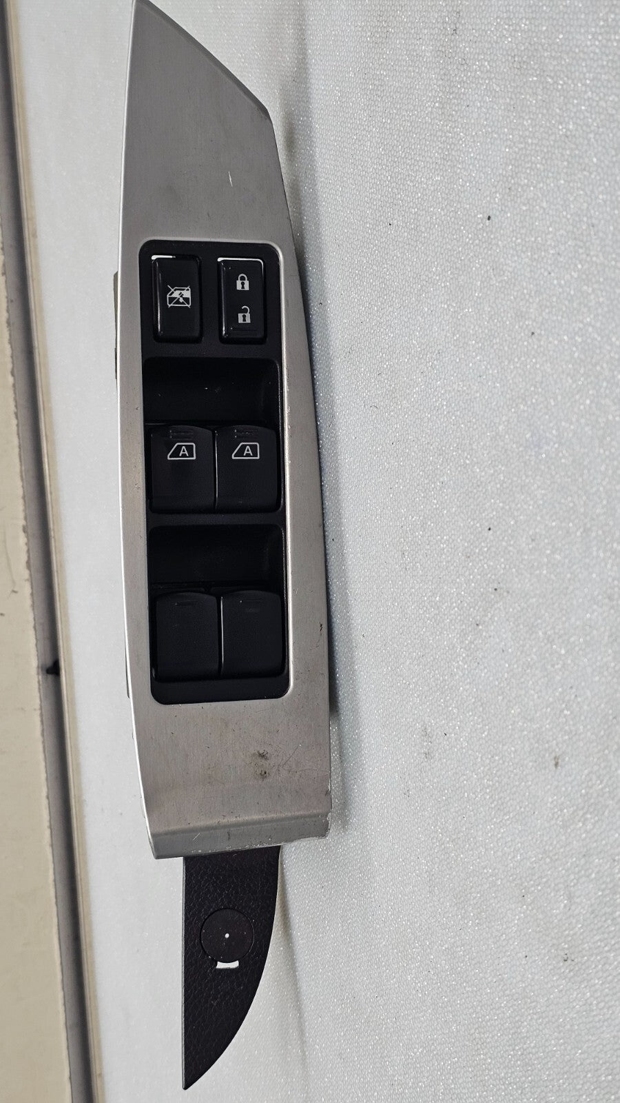 🔥03-07 NISSAN MURANO LEFT DRIVER MASTER LOCK WINDOW DOOR MIRROR SWITCH SILVER