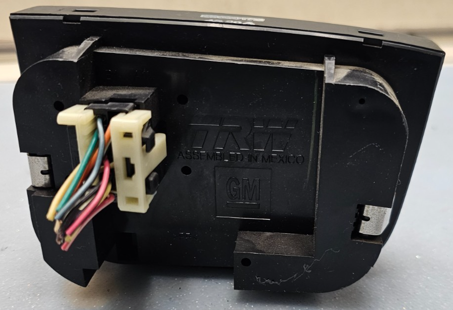 🔥00-05 Cadillac Deville Headlight Dimmer Switch Trunk Gas Door Assembly BLACK