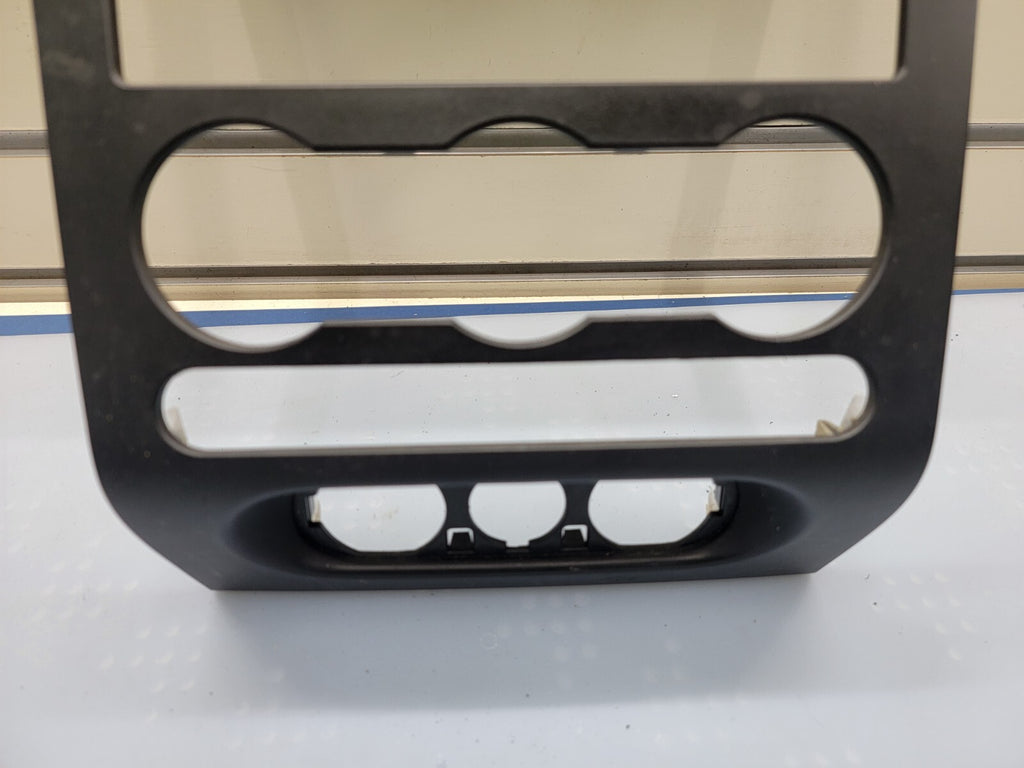 🔥04-08 Ford F-150 Dash Radio Climate Bezel Center Trim Panel CARBON BLACK A3