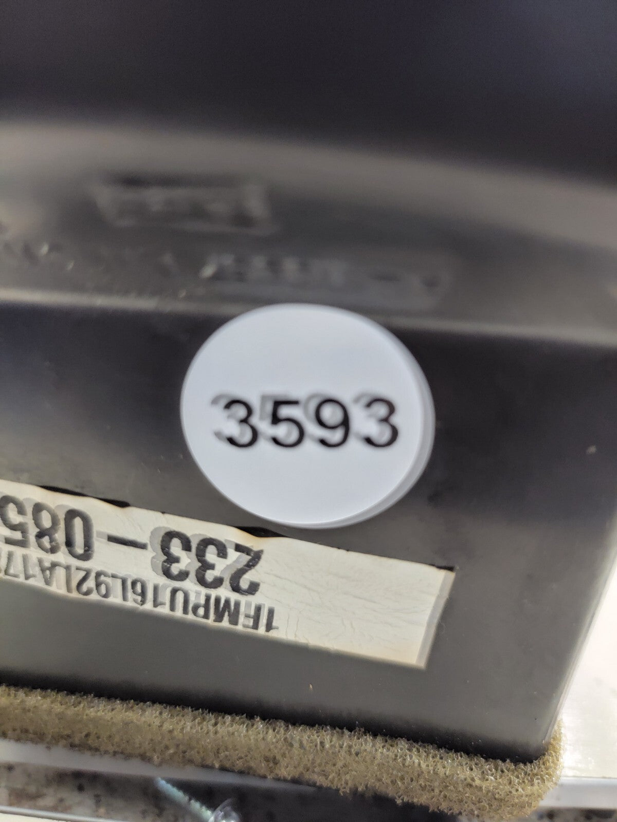 🔥97-03 Ford F150 Center Dash Radio Climate Trim BEZEL Panel AIRBG Line GRAY
