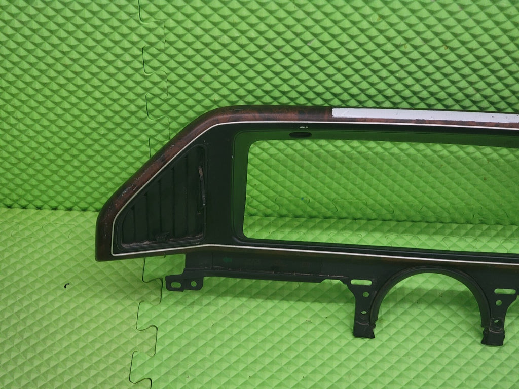 87-91 Ford F-150 F250 BRONCO Dash CLUSTER Bezel Speedo Gauge Trim woodgrain C11