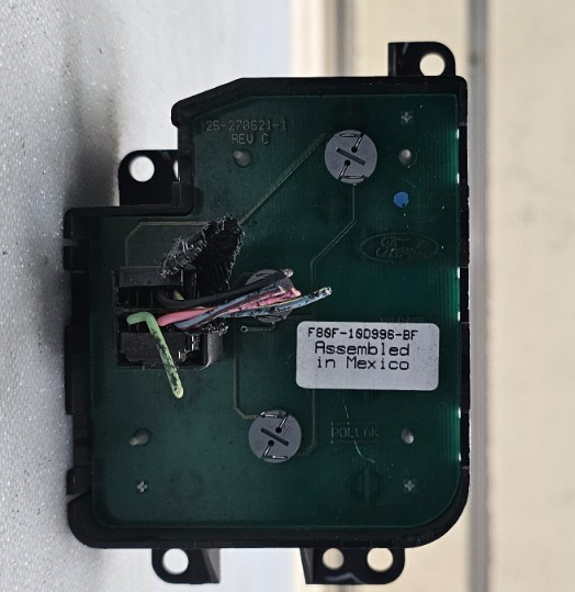 🔥98-02 Lincoln Continental System E/M Menu Handling Trip Display Switch OEM