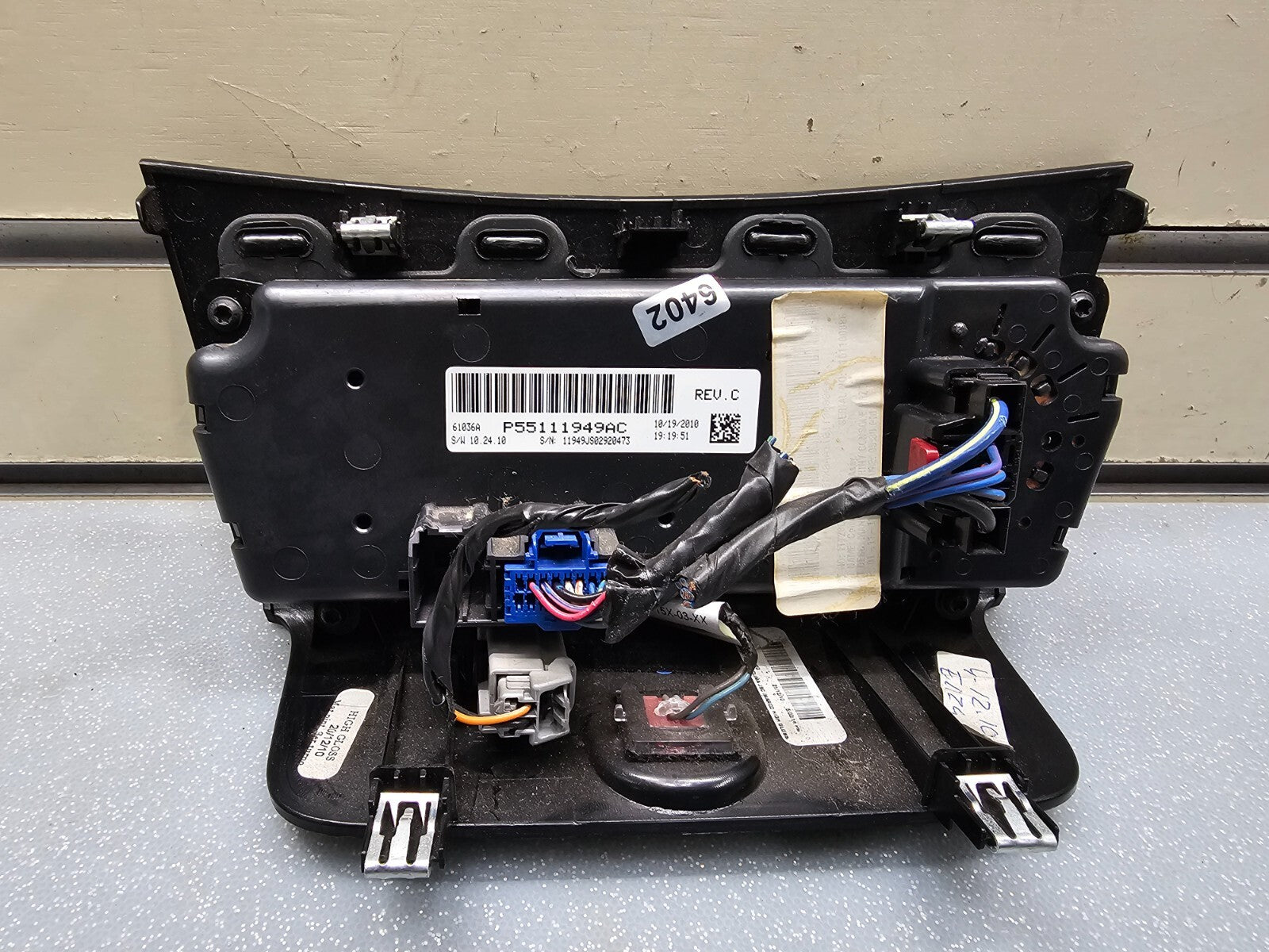 🔥11-14 CHRYSLER 200 DODGE AVENGER DASH A/C HEAT TEMPERATURE CLIMATE CONTROL OEM