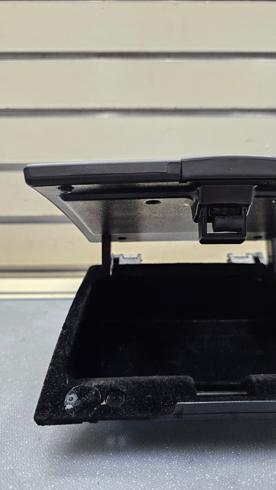 🔥07-10 Elantra Center Upper Dash Cubby Storage Compartment Assembly Black OEM