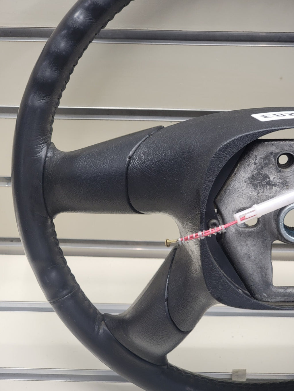 🔥03-06 SILVERADO SIERRA YUKON TAHOE SUBURBAN STEERING WHEEL LEATHER BLACK