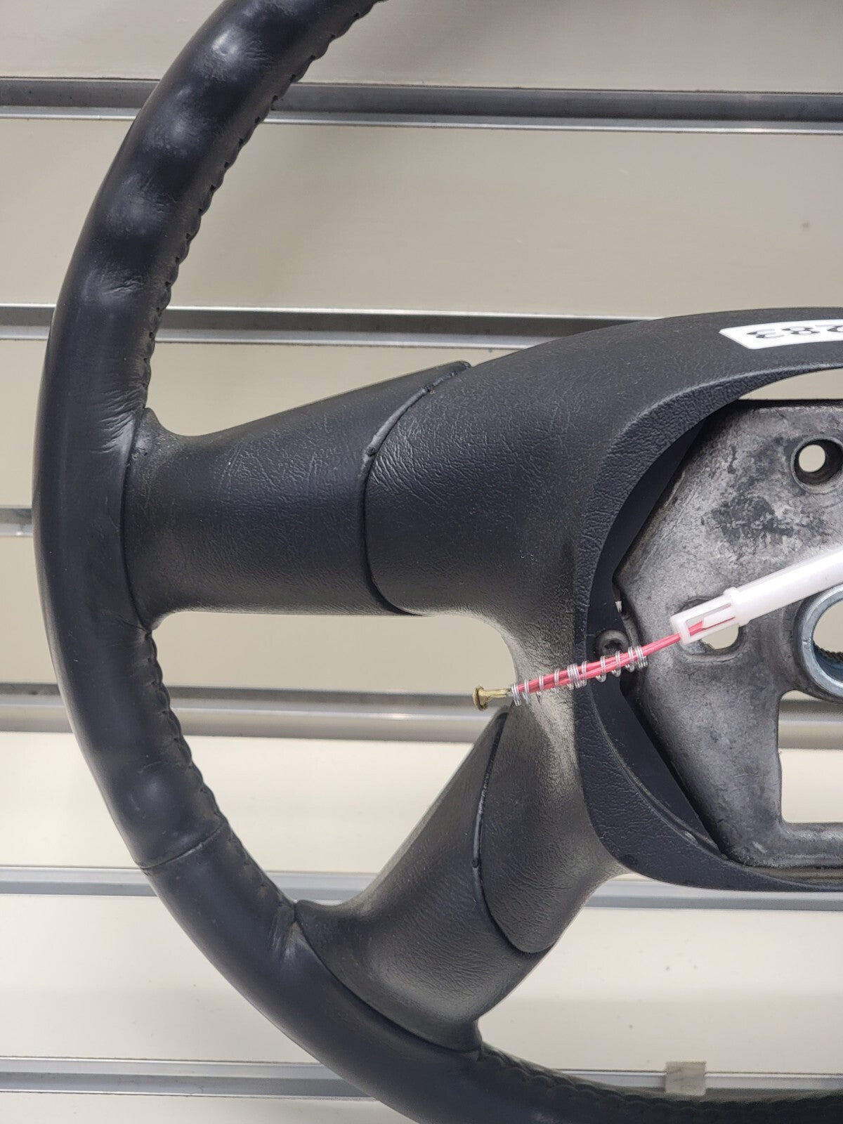 🔥03-06 SILVERADO SIERRA YUKON TAHOE SUBURBAN STEERING WHEEL LEATHER BLACK