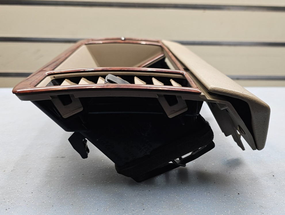 🔥04-07 NISSAN MURANO CENTER DASH AIR VENT TRIM TAN WOODGRAIN/TAN OEM