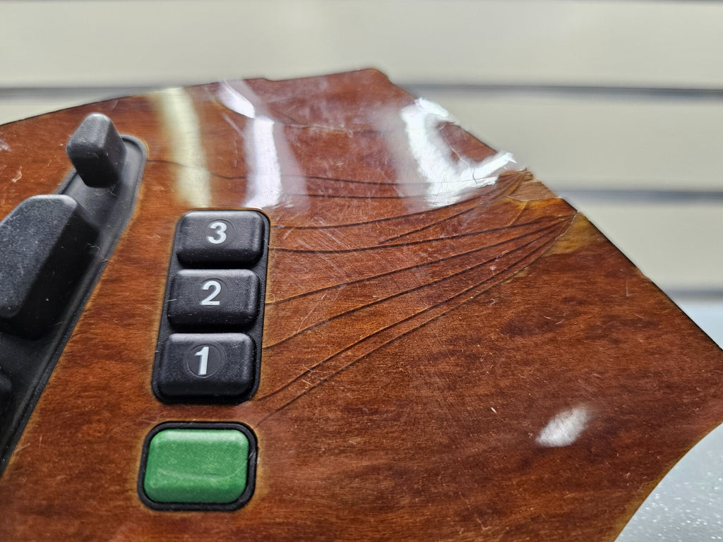 92-99 Mercedes W140 S500 S420 Front Right Passenger Seat Adjustment Switch WOOD