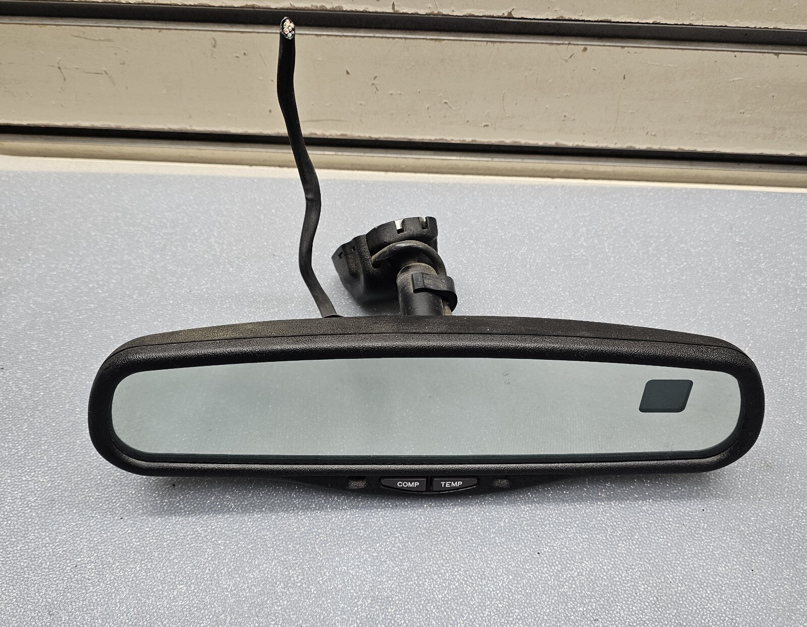 🔥99-02 Silverado Sierra Tahoe Yukon Rear View Mirror Auto Dimming Compass Temp