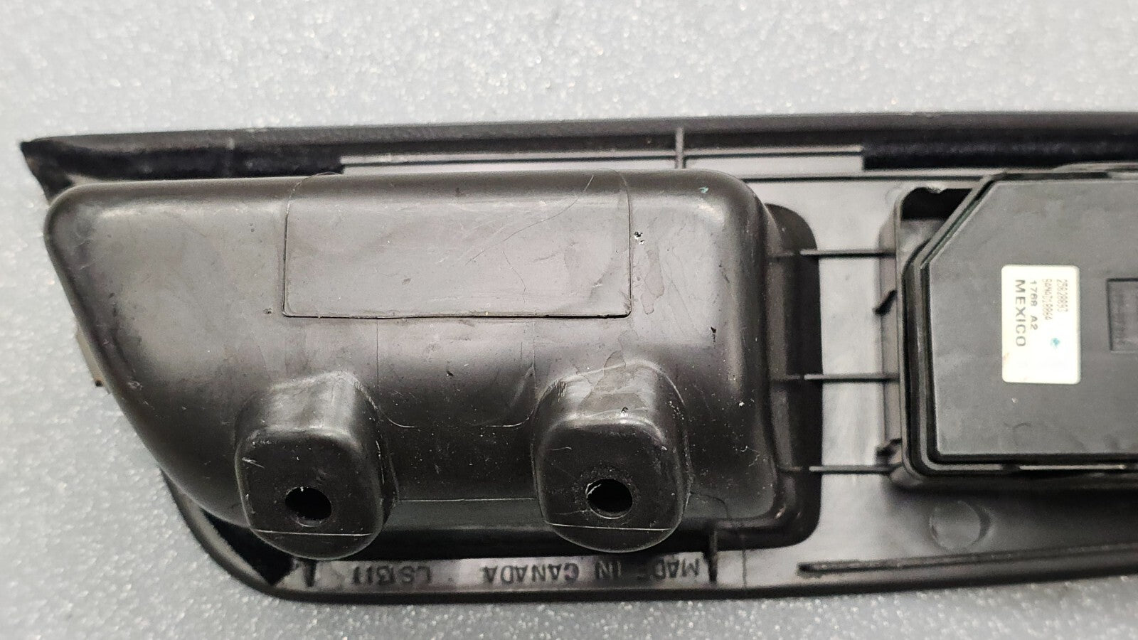 🔥06-08 CHEVY IMPALA LEFT DRIVER MASTER POWER WINDOW SWITCH BEZEL ASSEMBLY BLACK
