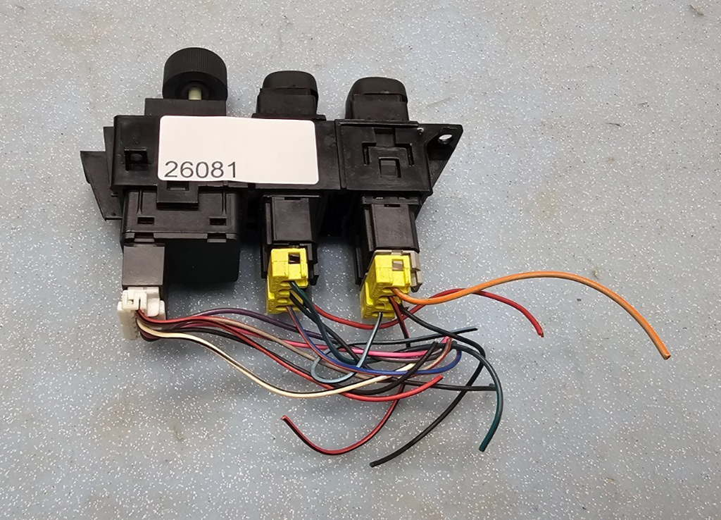 🔥95-11 EXPLORER RANGER REAR WIPER SWITCH DEFROST FOG LAMP LIGHT CONTROL PANEL