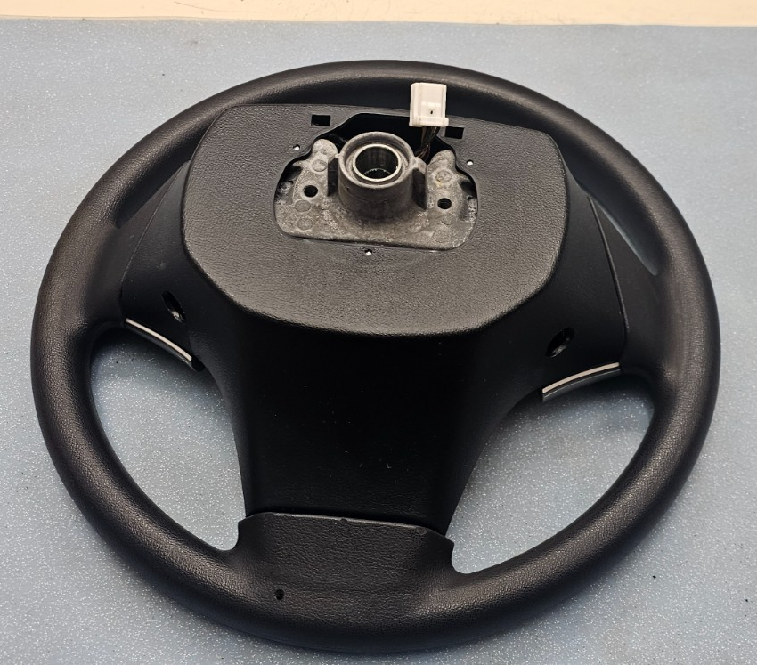 🔥07-09 Elantra Left Driver Steering Column Wheel Cruise Control Leather Black