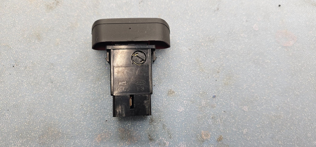 🔥01-05 SONATA OPTIMA Hazard Warning Emergency Light Dash Flasher Switch Black
