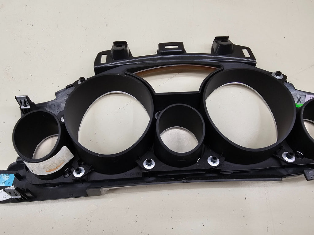 🔥08-12 BUICK ENCLAVE SPEEDOMETER GAUGE INSTRUMENT CLUSTER TRIM BEZEL WOODGRAIN