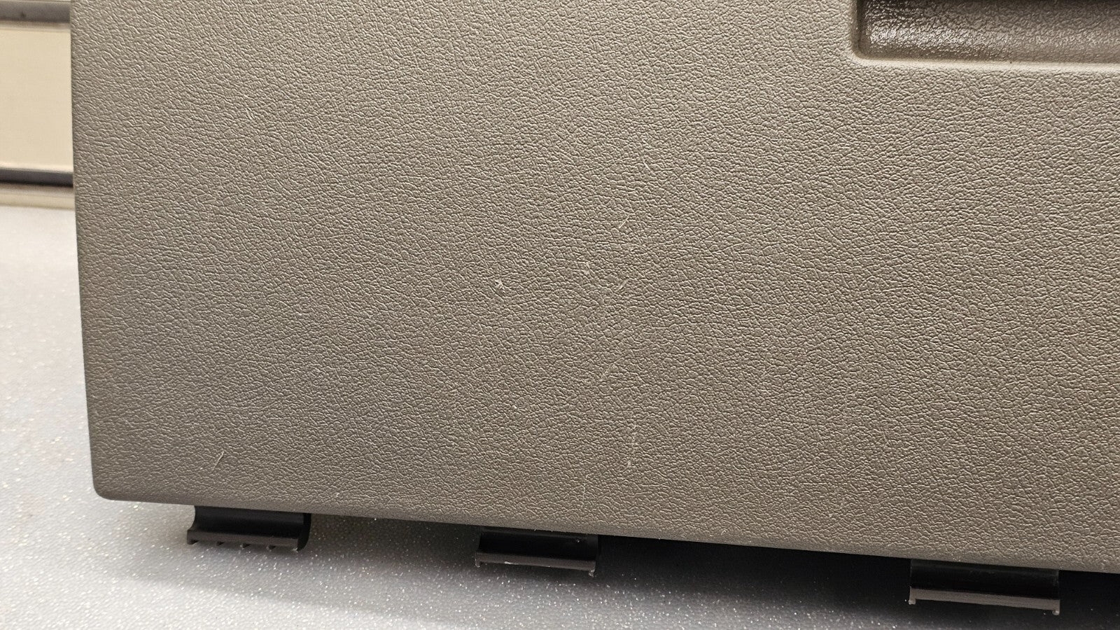 06-08 Dodge Ram Dash Glove Box Storage Compartment Assembly Instrument Panel Tan