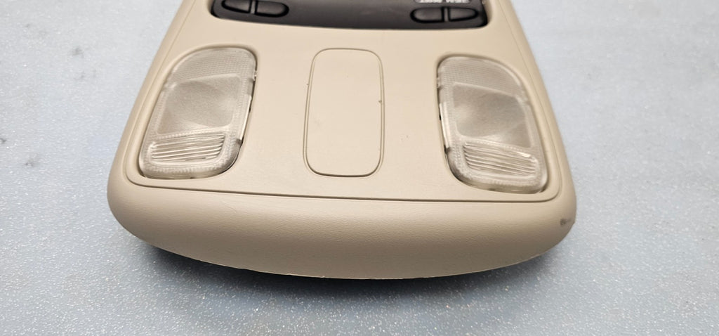 🔥02-05 Dodge RAM Overhead Console DOME Light Roof Storage Compartment TAN 05