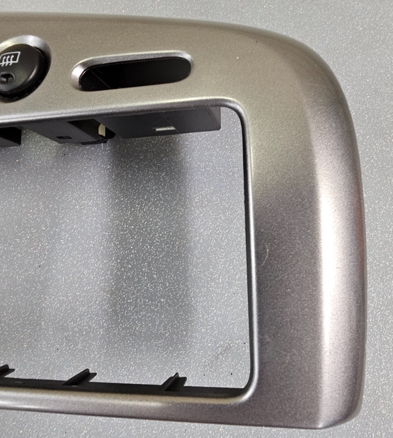 🔥03-08 Toyota MATRIX Pontiac VIBE Center Dash Radio Bezel Trim Panel SILVER B26