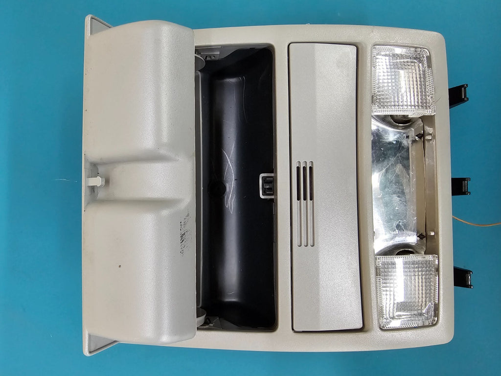 07-11 Toyota Camry Overhead Console Dome Map Light Lamp Storage Assembly LT GRAY