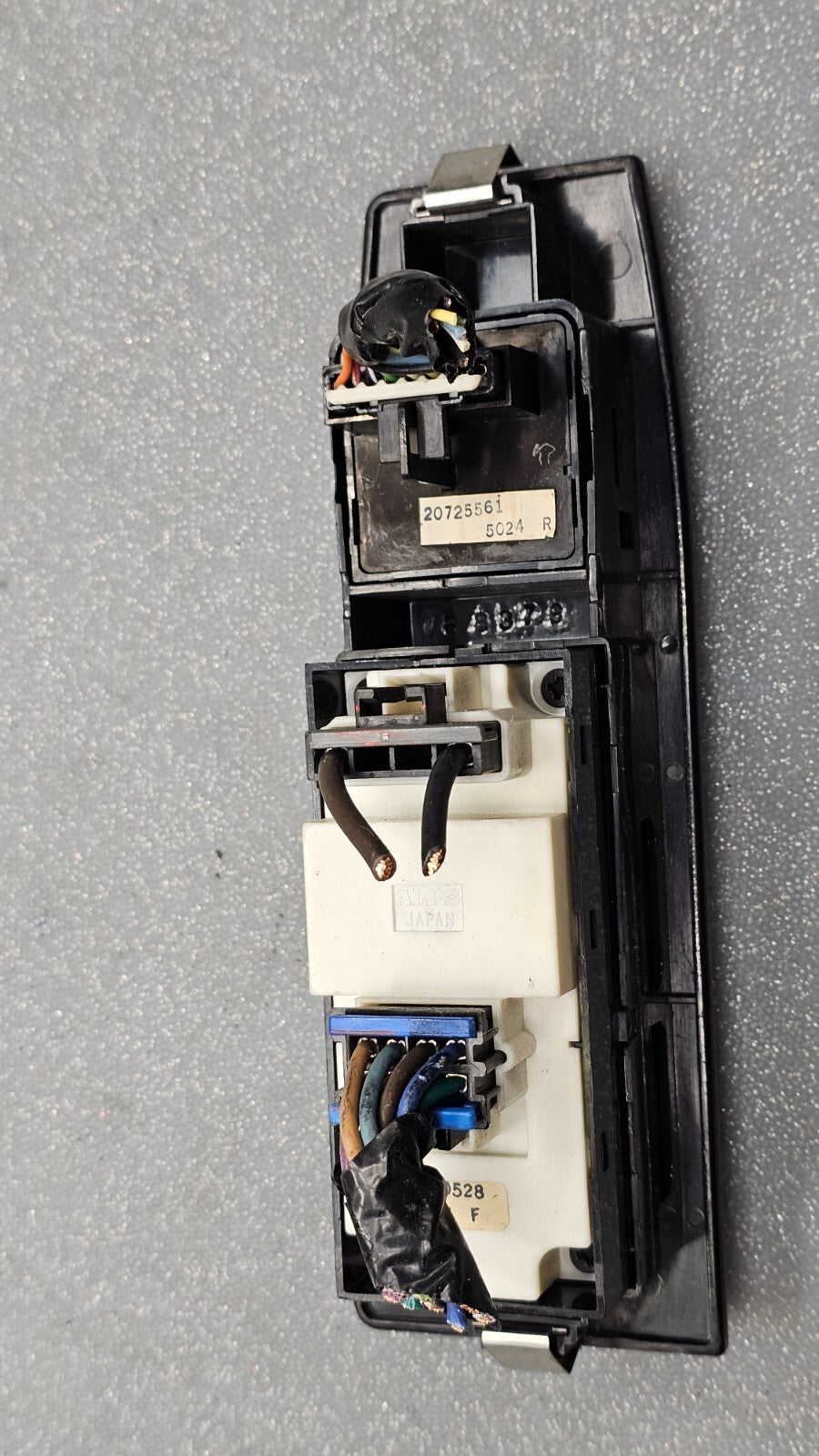 🔥92-95 CADILLAC SEVILLE Left Driver Master Power Door Window Switch Lock Black