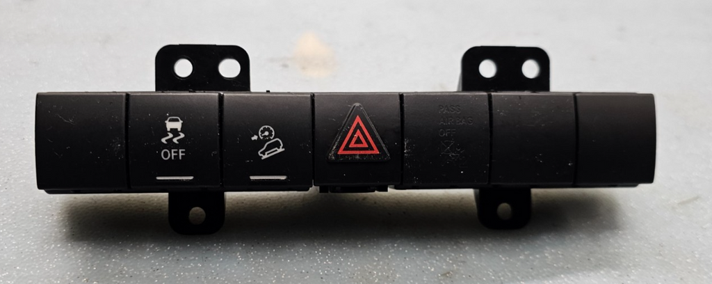 🔥09-10 Dodge Journey Dash Emergency Hazard Power Light Control Switch Panel
