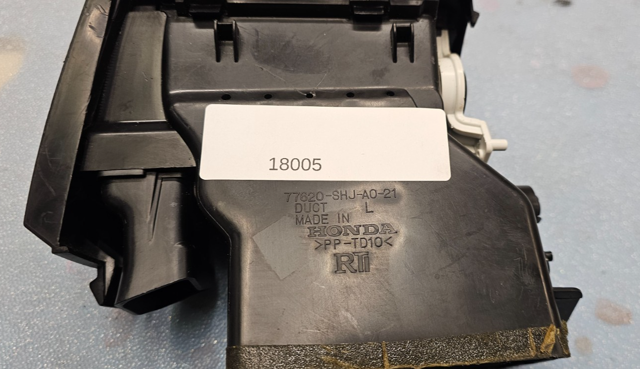 🔥 05-10 Honda Odyssey Dash Left Driver Air Vent A/C AC Heater Panel Black OEM
