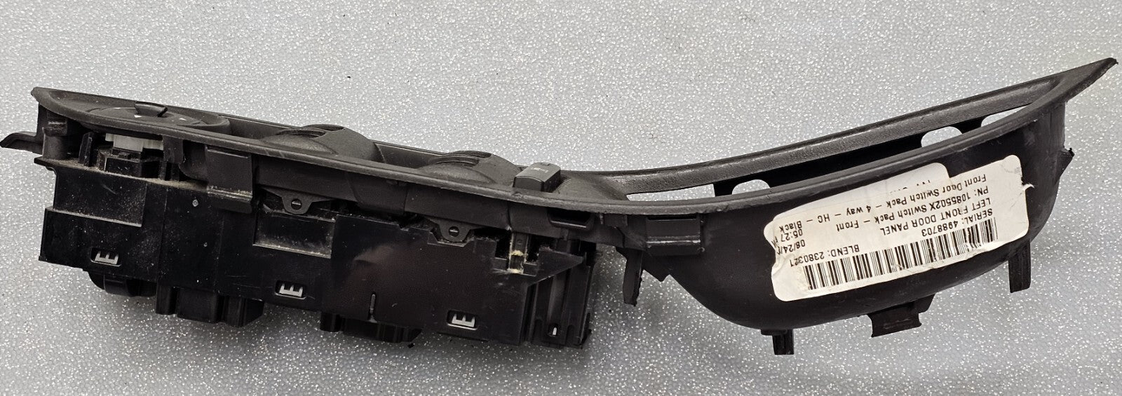 12-18 Focus Escape Front Left Driver Master Power Window Switch Regulator Black