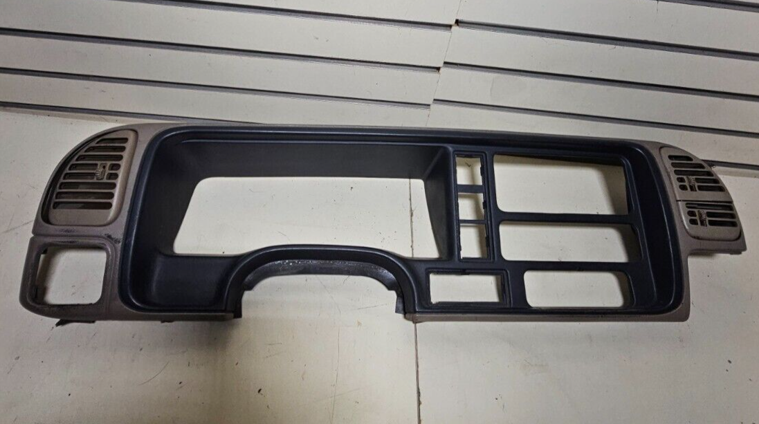 🔥95-99 CHEVY GMC TRUCK SILVERADO C/K Cluster Gauge Speedo Dash Bezel TAN C3