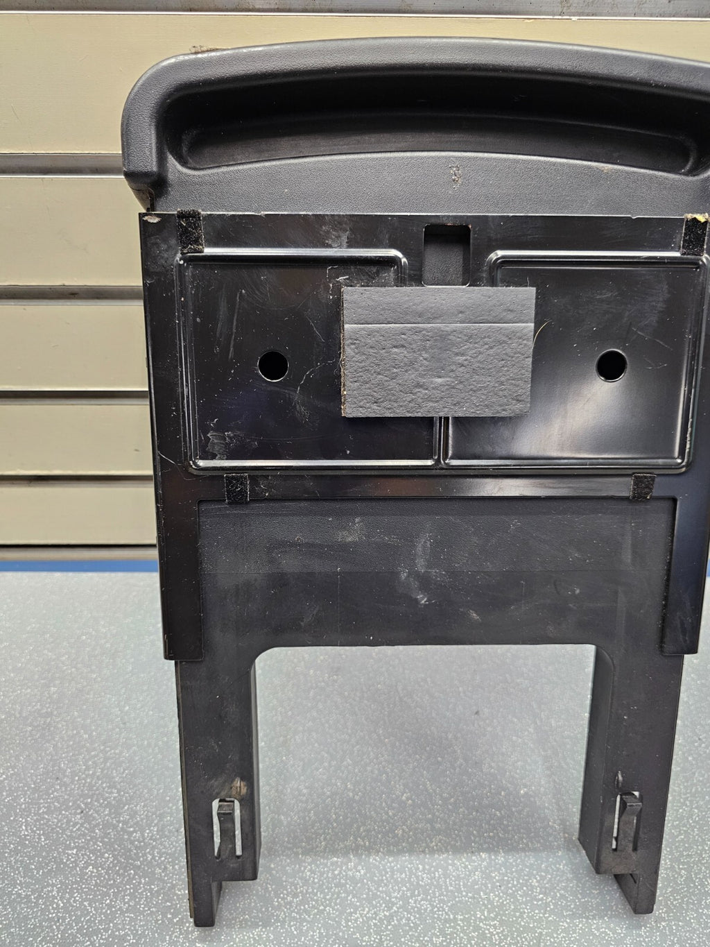 09-14 Ford F-150 Under Center Console Jump Seat Armrest Lower Slide OEM