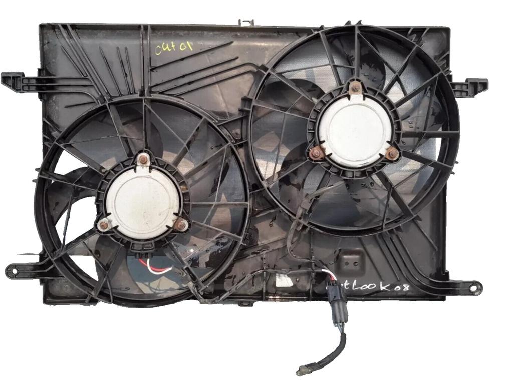 🔥07-17 Outlook Acadia Enclave Dual Radiator Condenser Coolant Fan Assembly OEM
