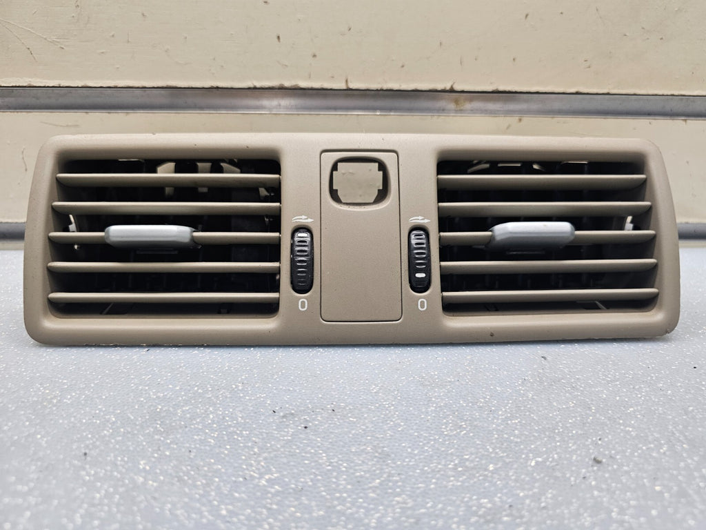 🔥03-14 Volvo XC90 Center Dash AC Heater Air Vents Conditioning Filter Bezel Tan